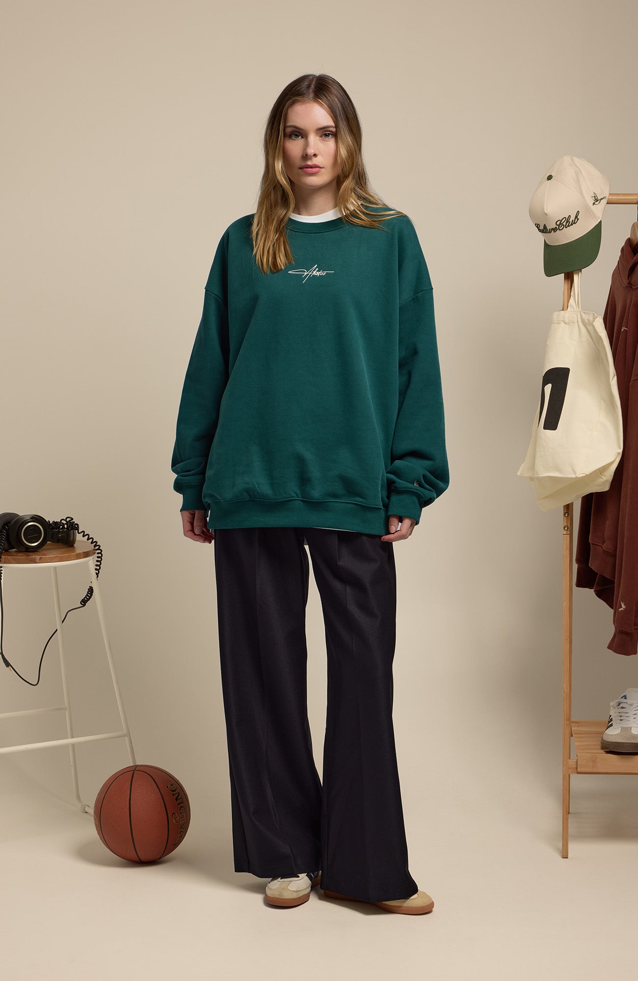 Elements Sweatshirt - Caspian Green