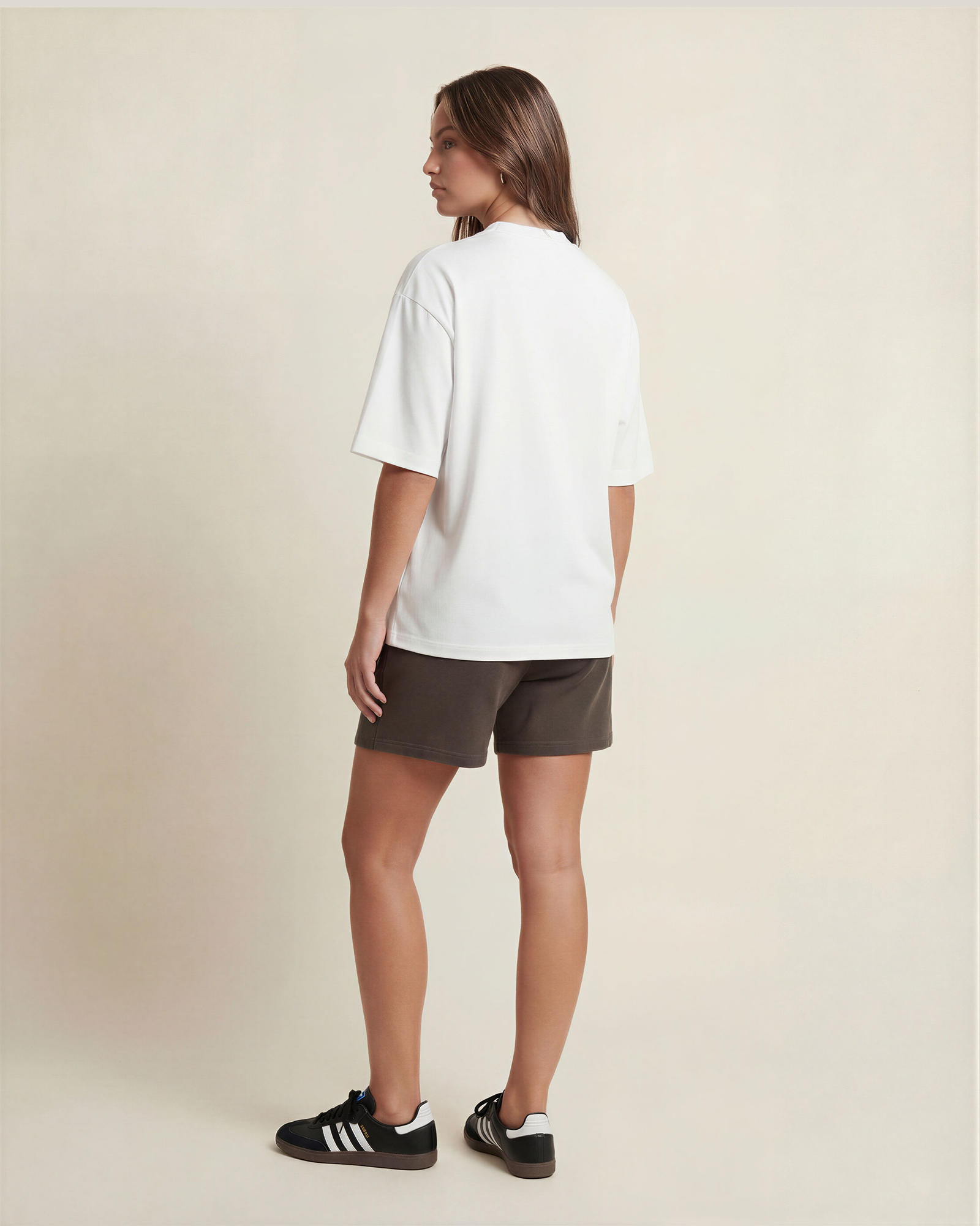 About Us - Oversized ABOUT US Word Logo T Shirt