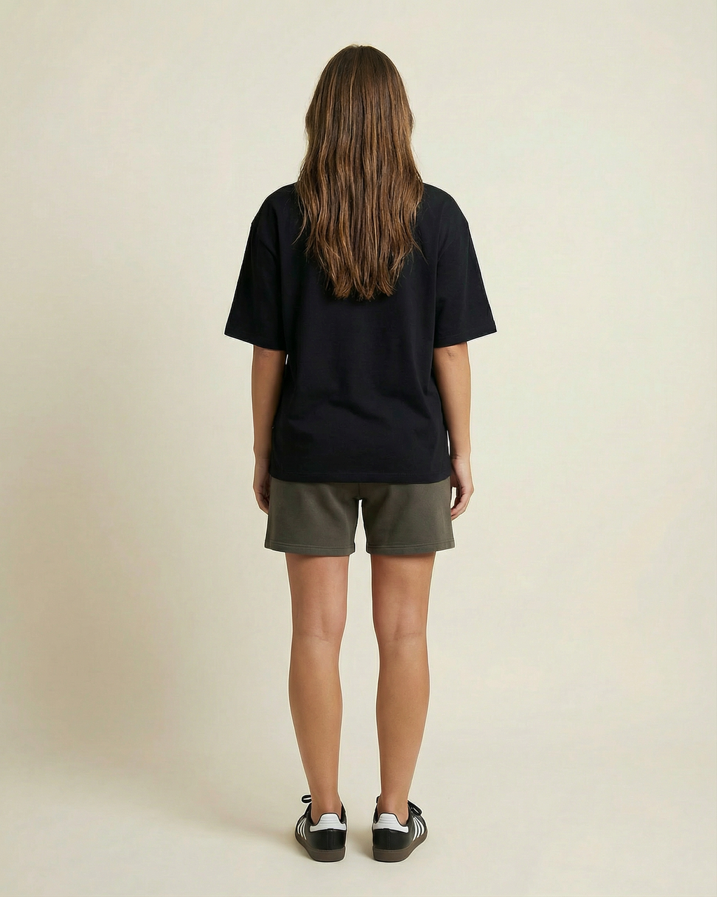 About Us - Oversized ABOUT US Word Logo T Shirt