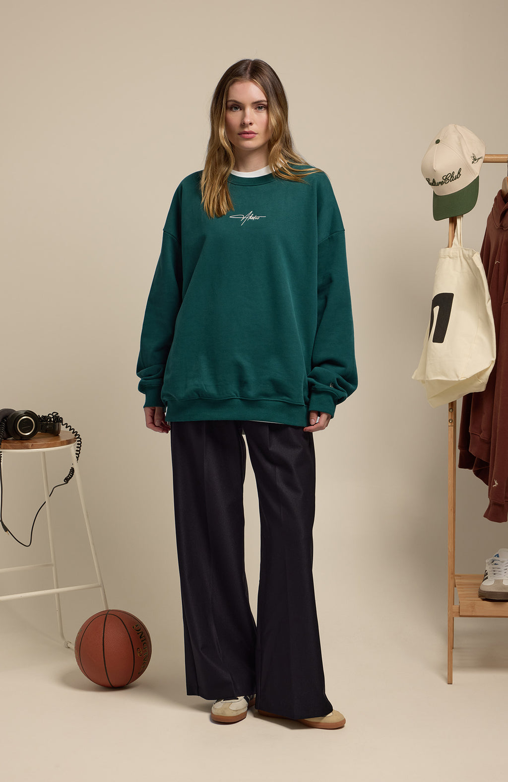 Elements Sweatshirt - Caspian Green