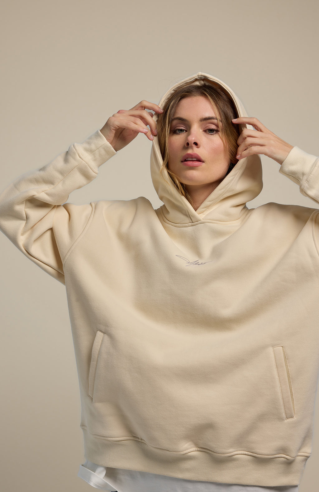 Native Hoodie - Chalk