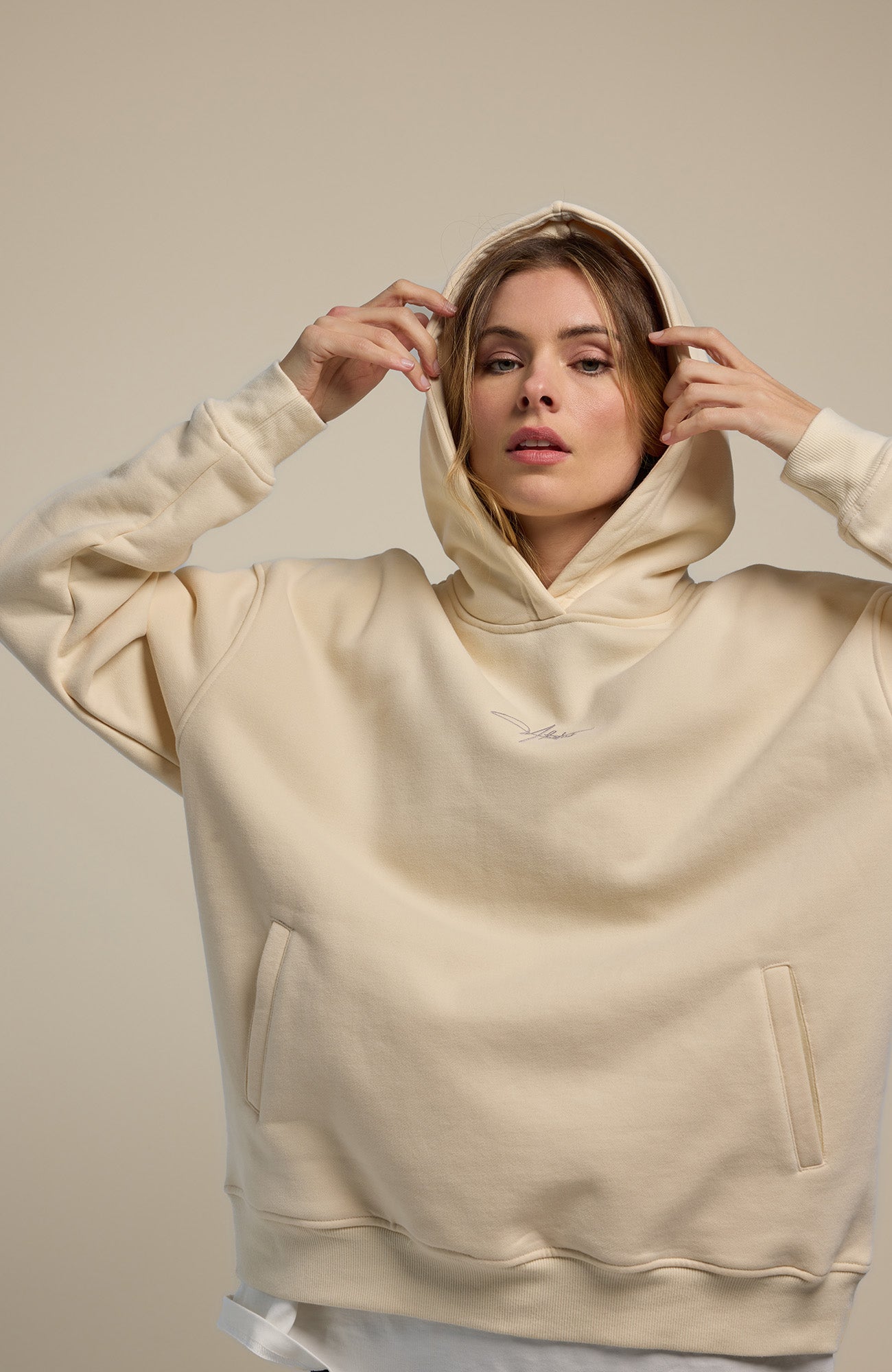 Native Hoodie - Chalk