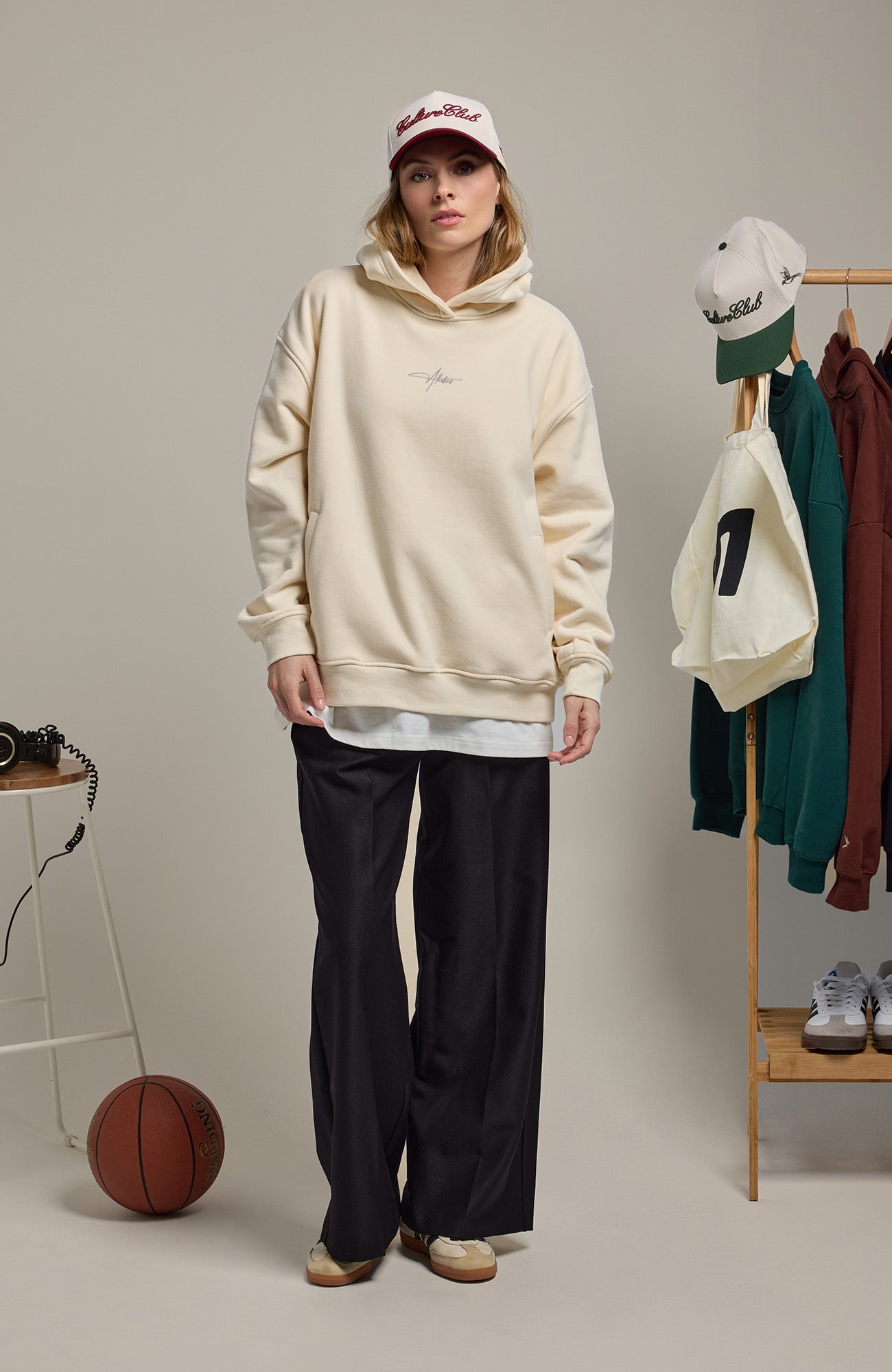 Native Hoodie - Chalk